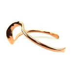 John K. Aguilar - Santo Domingo Contemporary Copper Twist Bracelet, size 6.75 (J12027) 1
