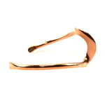 John K. Aguilar - Santo Domingo Contemporary Copper Twist Bracelet, size 6.75 (J12027) 3