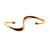 John K. Aguilar - Santo Domingo Contemporary Copper Twist Bracelet, size 6.5 (J12028)
