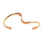 John K. Aguilar - Santo Domingo Contemporary Copper Twist Bracelet, size 6.5 (J12028) 2
