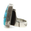 Darryl Edwards - Contemporary Non-native Turquoise and Sterling Silver Ring, size 11.5 (J12182) 1
