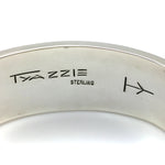 Timmy Yazzie - Navajo/San Felipe Contemporary Multi-Stone Inlay and Sterling Silver Bracelet, size 6.375 (J13176) 5
