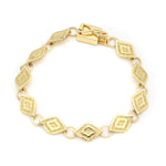 Mark Sublette Collection - Featuring Sam Patania - 18K Gold Link Bracelet, size 7 (J13272)
