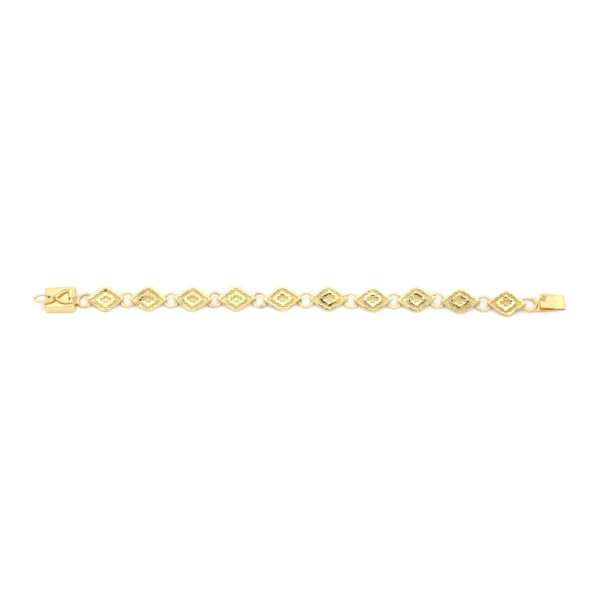 Mark Sublette Collection - Featuring Sam Patania - 18K Gold Link Bracelet, size 7 (J13272) 1

