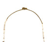 Navajo Heishi Necklace with Turquoise Nuggets and Mother of Pearl c. 1960s, 29" length (J13607)2