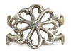 Ambrose Lincoln (1917-1989) - Navajo Sandcast Silver Bracelet c. 1950s, size 5.75 (J13998-031)