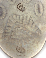 Watson Honanie - Hopi Silver Overlay Pendant c. 1980s, 2" x 1.25" (J14321) 4