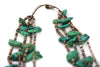 Navajo 4-Strand Turquoise Nugget and Heishi Necklace c. 1950s, 32" length (14759-CO-034) 2