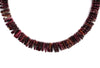Santo Domingo (Kewa) Spiny Oyster and Silver Beaded Necklace c. 1980-90s, 29" length (J14962-CO-011) 1
