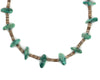 Navajo Turquoise Nugget and Heishi Necklace c. 1950s, 30" length (J14962-CO-016) 1