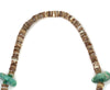 Navajo Turquoise Nugget and Heishi Necklace c. 1950s, 30" length (J14962-CO-016) 2