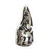 Mitchell Sockyma (b.1942) - Hopi Silver Overlay Pendant with Kachina Design c. 1970-80s, 2.5" x 1" (J15120-CO-002) 