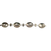 
Navajo Silver Link Concho Belt with Stamped Design c. 1930s, 34" total length (J15181-CO-023) 4