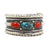 Navajo Turquoise, Coral, and Silver...