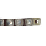 Navajo Silver and Leather Concho Belt c. 1940-50s (J15225-CO-011) 1