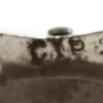 Navajo - Turquoise and Silver Watch Band c. 1960s, size 7 (J15738-010)