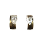 Navajo Silver Post Earrings c. 2000s, 0.875" x 0.325" (J15873-008)