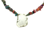 Ava Marie Coriz "Cool-Ca-Ya" (1948-2011) - Santo Domingo (Kewa) Contemporary Multi-Stone Treasure Necklace, 23.75" length (J90106-038-011) 1
