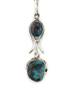 Sam Patania - Turquoise and Sterling Silver Necklace c. 2000s, 17" length (J90231C-0422-002) 1