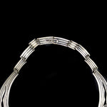 Sam Patania - Sterling Silver Choker with Dot Design c. 1980s, 15" (J90432A-0521-004) 2