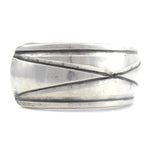 Miramontes - Sterling Silver Classic Navajo Design Bracelet Cuff, size 7.25 (J91305-0219-023)