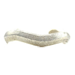 Miramontes - Sterling Silver Cast Serpentine Bracelet Cuff, size 6.25 