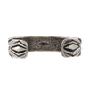 Miramontes - Silver Cuff #1 with Deeply Stamped Geometric Design, size 7 (J91305-1221-001)2