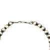 Binary file
Miramontes - Old Style Necklace on Silver Beads with 6 Ancient Oval Granite Beads and 5 Long Silver Blossoms, 16.5" Length (J91305-1221-013)2
