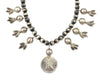 Miramontes - Old Style Necklace with Silver Beads, 25th Anniversary Silver Blossoms, and Barber Silver Dollar Pendant, 25" Length (J91305-1221-028)3