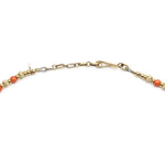Frank Patania, Jr. - Natural Coral and 14K Gold Beaded Necklace, 25" length (J91620A-0620-004) 2
