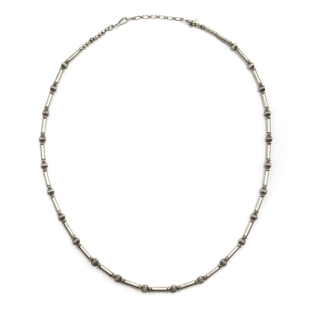 Frank Patania, Jr. - Sterling Silver Beaded Necklace, 26" length (J91620A-0620-008) 1
 
