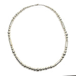 Frank Patania, Jr. - Sterling Silver Beaded Necklace, 34" length (J91620A-0620-011) 1
