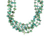 Navajo 4-Strand Turquoise Nugget and Heishi Necklace c. 1970s, 32" length (J91656A-0522-002) 2