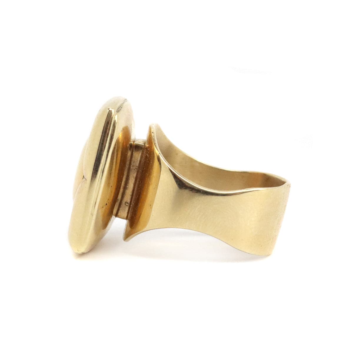 Frank Frank Jr. - 14K Gold Repousse Ring, size 10.75 (J91699-0123-007) 4