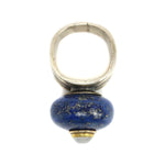 Frank Frank Jr. - Lapis Lazuli, Moonstone, 14K Gold, and Sterling Silver Ring, size 10.5 (J91699-0123-014) 1
