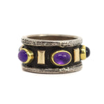 
Frank Patania Jr. - Amethyst and 14K Gold Ring, size 10 (J91699-0123-017) 2