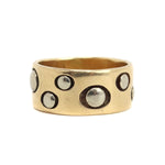 Frank Patania Jr. - 14K Gold and Sterling Silver Ring, size 10.25 (J91699-0123-025) 