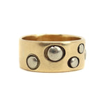 Frank Patania Jr. - 14K Gold and Sterling Silver Ring, size 10.25 (J91699-0123-025) 1