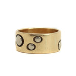 Frank Patania Jr. - 14K Gold and Sterling Silver Ring, size 10.25 (J91699-0123-025) 2