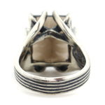 Sam Patania Collection - "Grand Cathedral" Smoky Quartz and Sterling Silver Ring, size 6.75 (J91699-1020-011) 2
