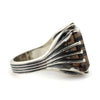 Sam Patania Collection - "Grand Cathedral" Smoky Quartz and Sterling Silver Ring, size 6.75 (J91699-1020-011) 3
