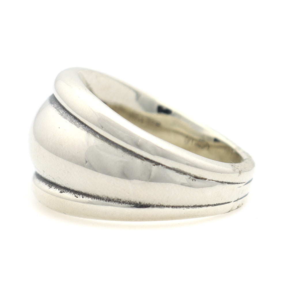 Sam Patania Collection - "Classic Monte Cello" Sterling Silver Ring, size 9.25 (J91699-1020-025) 1
 