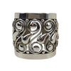 Frank Patania Sr. (1898-1964) - Silver Bracelet with Spiral Design c. late 1950s (J91699-1022-008)