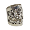 Frank Patania Sr. (1898-1964) - Silver Bracelet with Spiral Design c. late 1950s (J91699-1022-008) 1