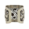 Frank Patania Sr. (1898-1964) - Silver Bracelet with Spiral Design c. late 1950s (J91699-1022-008) 2