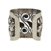 Frank Patania Sr. (1898-1964) - Silver Bracelet with Spiral Design c. late 1950s (J91699-1022-009) 2