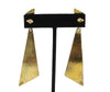 Frank Patania Jr. - Contemporary 14K Gold Post Dangle Earrings, 3.375" x 0.875" (J91699-1022-072) 1