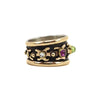 Frank Patania Jr. - Multi-Stone and 14K Gold Overlay Ring, size 10.5 (J91699-1222-002) 1