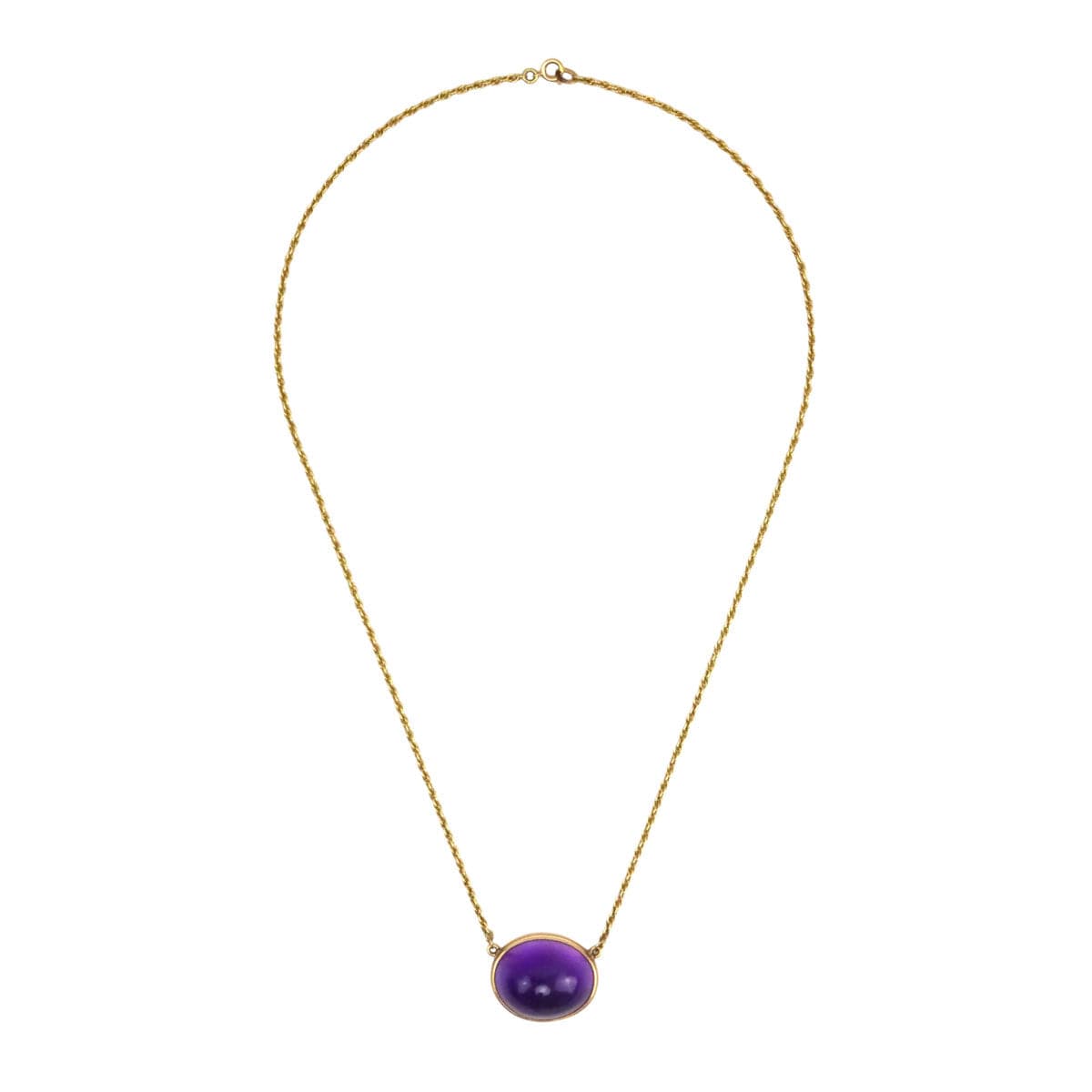 Frank Patania Jr. - Amethyst and 14K Gold Necklace, 16" length (J91699-1222-015)