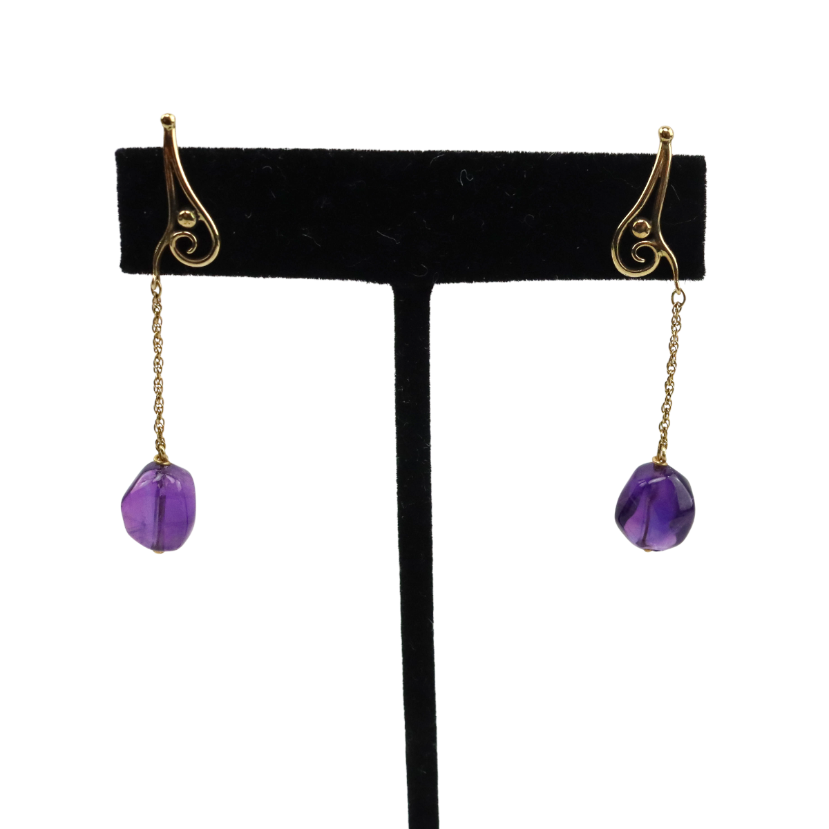 Frank Patania Jr. - Amethyst and 14K Gold Necklace, 13" length (J91699-1222-016) 1